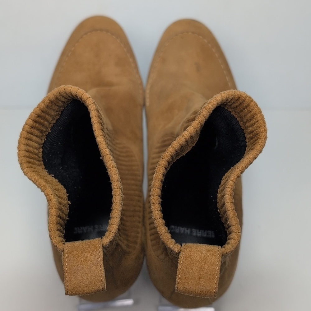 Pierre Hardy rodeo/rider suede heeled ankle boots women's size size 6.5 EU 36.5. - Picture 14 of 15